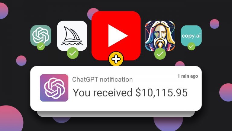 How to Turn $0 $10,000 per Month with ChatGPT and YouTube