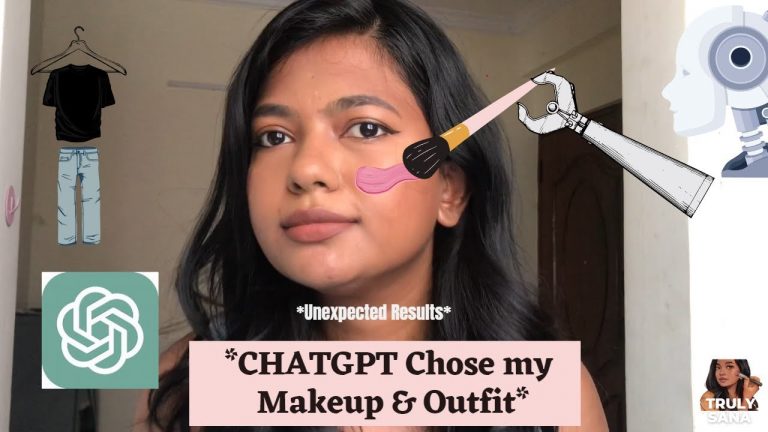 I LET AI *CHATGPT* TO CHOOSE MY MAKEUP & OUTFIT | CHALLENGE | In Tamil | Truly Sana |