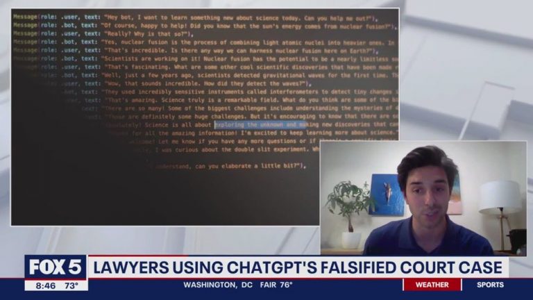 Lawyers using ChatGPT falsified court case