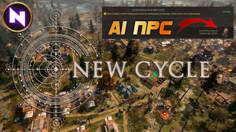 NEW CYCLE: Adding ChatGPT To Game! Good or Bad Idea? | Post-apocalypse Colony City Builder #ad