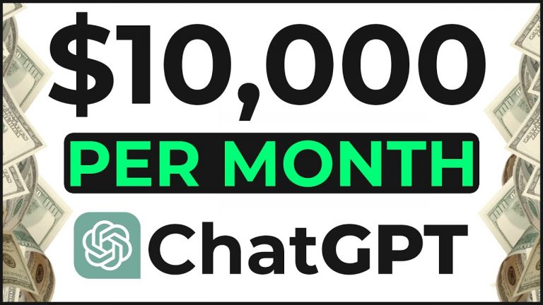 NO SKILL ChatGPT Strategy To Make $10,000/Month! (100% Works)