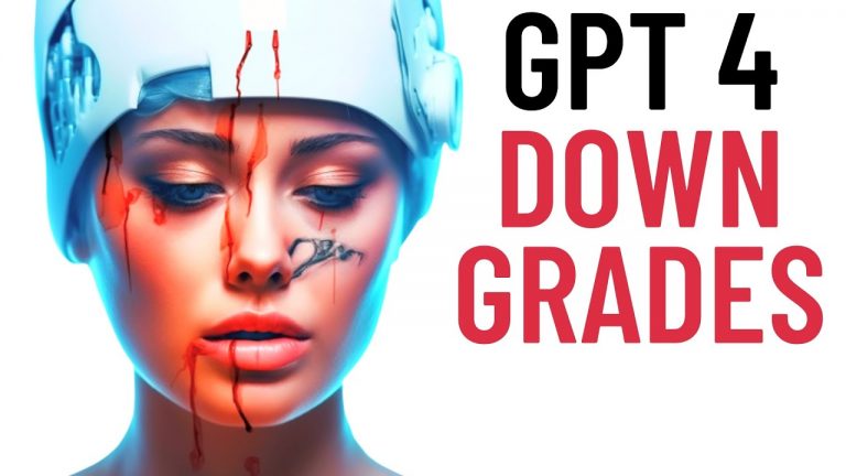 OpenAI Secrets Revealed: 5 Major Downgrades Happening to GPT 4 + ChatGPT