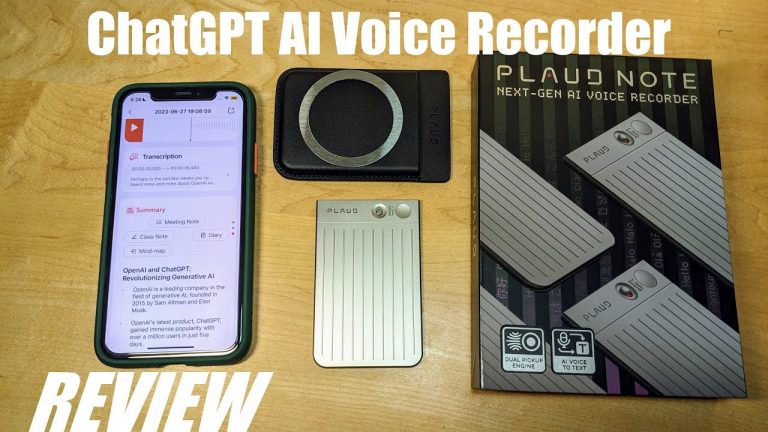REVIEW: Plaud Note – ChatGPT Powered AI Voice Recorder – Perfect for Meetings & Lectures?