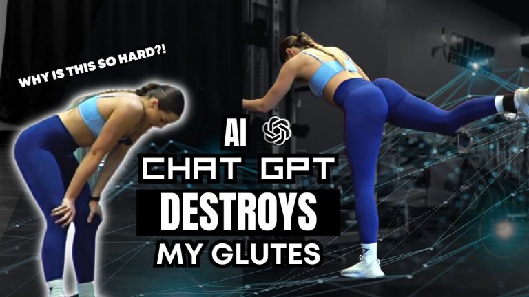 THE PERFECT GLUTES WORKOUT According To CHAT GPT *Not What I Expected*