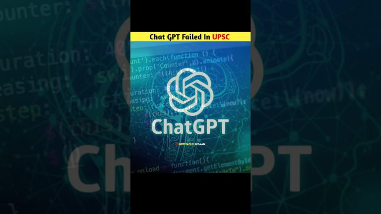 This is why Chat GPT failed in UPSC |#shorts #chatgpt
