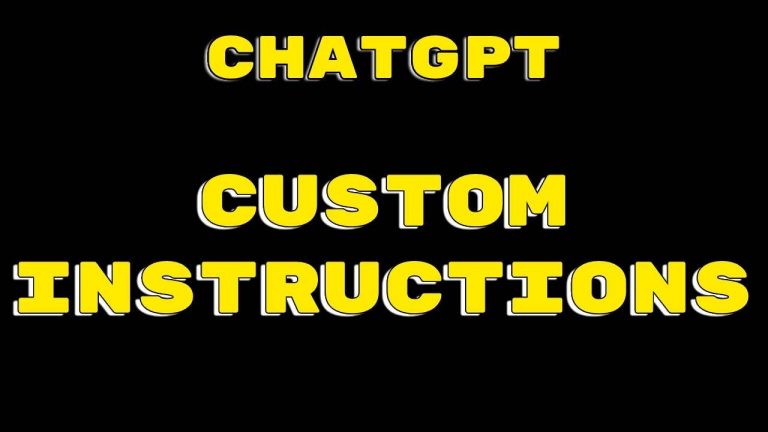 ChatGPT custom instructions are *POWERFUL* Replace AutoGPT and BabyAGI?