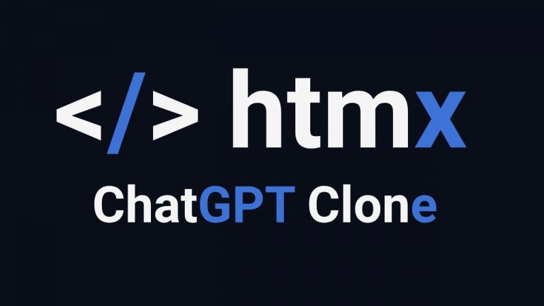 ChatGPT in HTMX