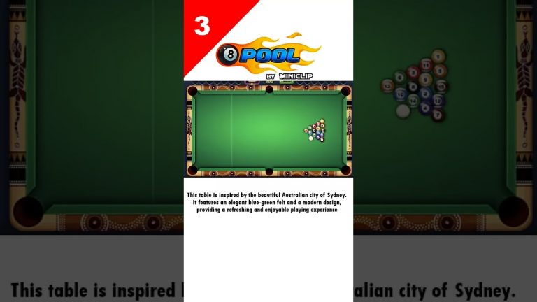 ChatGPT’s Top 5 BEST Table in 8 Ball Pool! (Don’t Miss This)