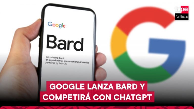 Google lanza Bard la competencia directa de ChatGPT