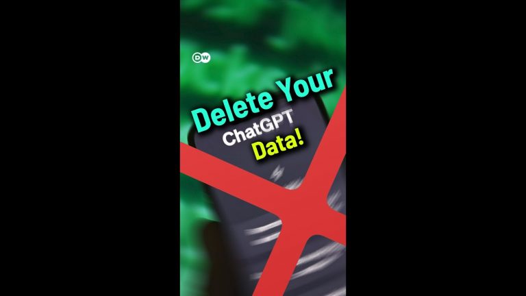 How to Delete Your ChatGPT Data!