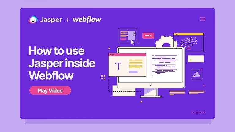 How to use Jasper inside Webflow