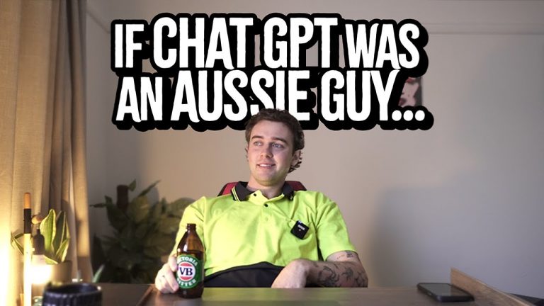 If ChatGPT was an Aussie Guy…