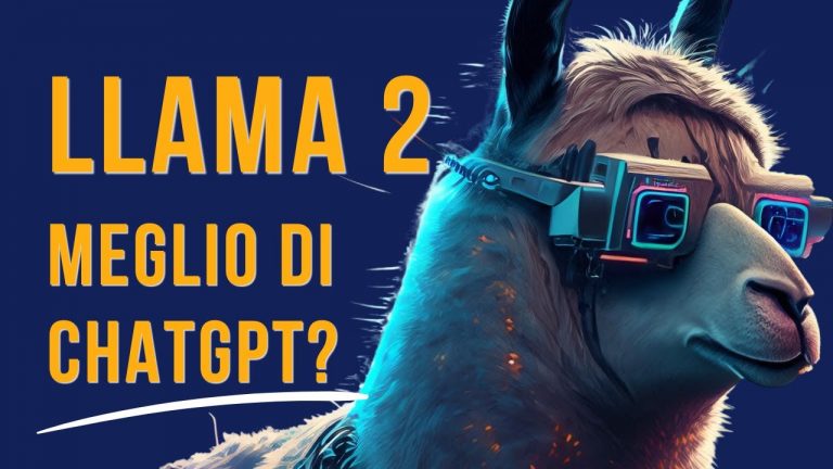 Llama 2: prima demo in italiano (competitor ChatGPT)