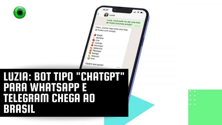LuzIA: bot tipo “ChatGPT” para WhatsApp e Telegram chega ao Brasil