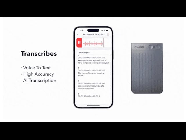 PLAUD NOTE: ChatGPT Empowered AI Voice Recorder