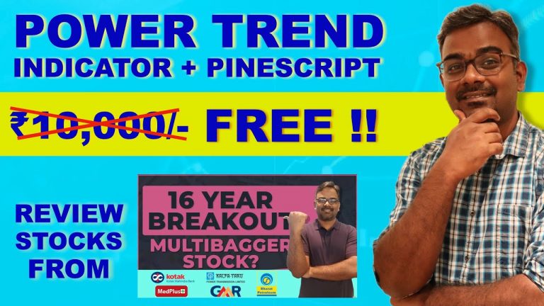 Power Trend Indicator & PineScript Built Using ChatGPT ! & Stock Video Review from 19th March