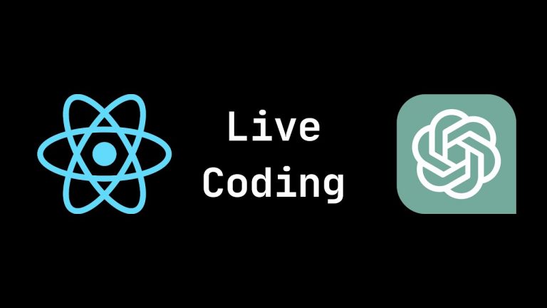 Python and React – Live Coding 7 – Creating Products with ChatGPT