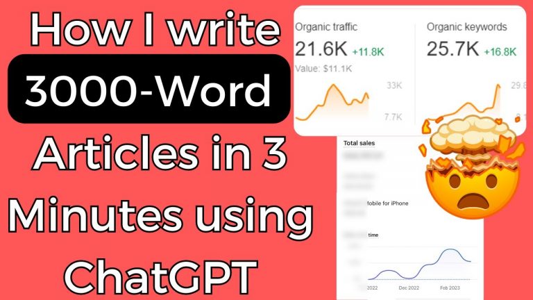Ultimate ChatGPT Long-Form Content Creation Prompt for SEO