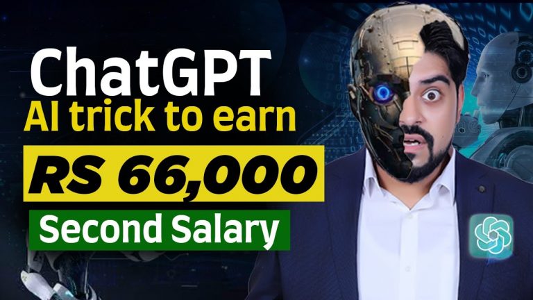 #1 ChatGPT/AI trick to earn Rs. 66,000 per month as Second Salary