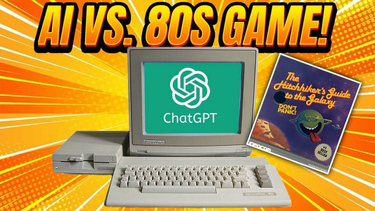 AI ChatGPT vs. Commodore 64: ‘The Hitchhiker’s Guide’ Challenge!