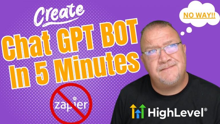 Build ChatGPT Bot in 5 Minutes with GoHighlevel #gohighlevel #chatgpt