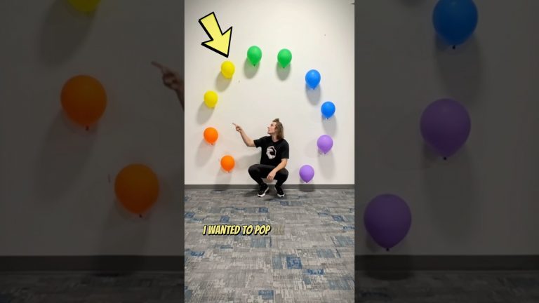 CAN I POP 10 BALLOONS WITH A BACKFLIP? Part 5