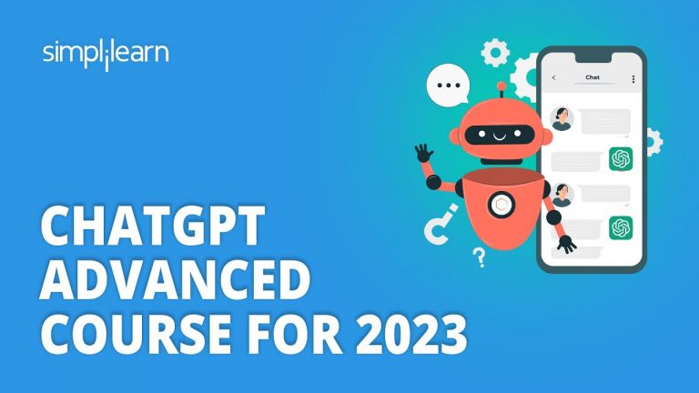 ChatGPT Advanced Course For 2023 | ChatGPT Complete Course Beginners to Advanced | Simplilearn
