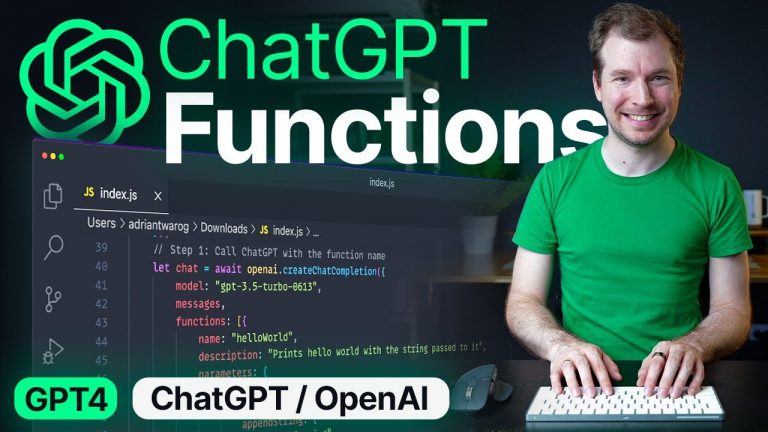 ChatGPT Functions – Full Tutorial for using OpenAI Functions