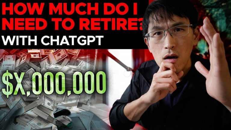 ChatGPT: How much MONEY do you really need to RETIRE?