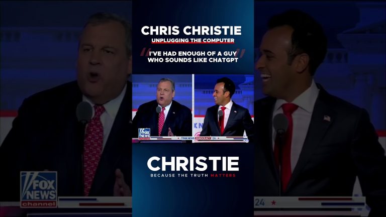 Christie: Ive had enough of a guy who sounds like ChatGPT