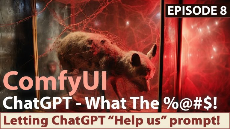 ComfyUI : ChatGPT helping us prompt, but not in an expected way!