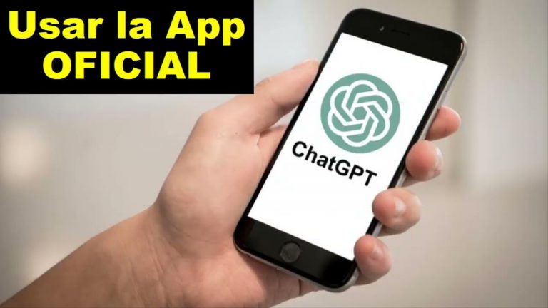Como usar ChatGPT en celular APP OFICIAL