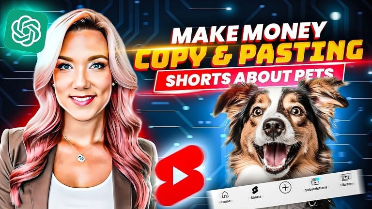 Copy and Paste Shorts with ChatGPT, Make Money & GROW Your YouTube Channel
