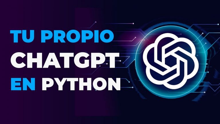 Crea Tu propio ChatGPT en Python – OpenAI Tutorial
