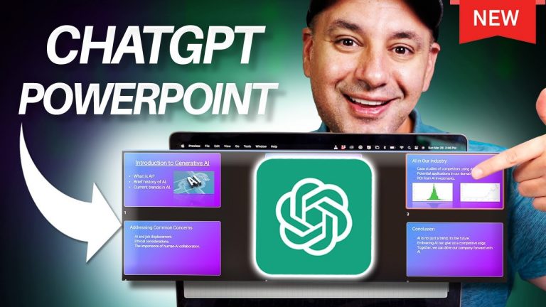 Create a Complete Powerpoint Presentation with ChatGPT