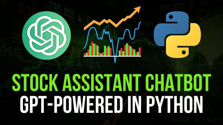Financial Stock Assistant Chatbot with ChatGPT in Python