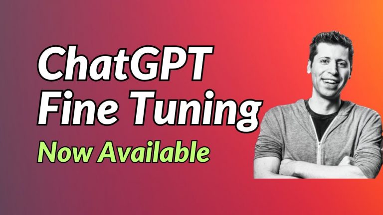 Fine-tuning for GPT-3.5 (ChatGPT) is a game-changer.
