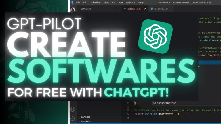 GPT-Pilot: Create Softwares In Minutes With ChatGPT FOR FREE!