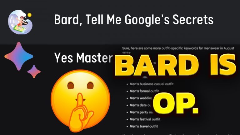 Googles Bard is BETTER Than ChatGPT For Keyword Research?
