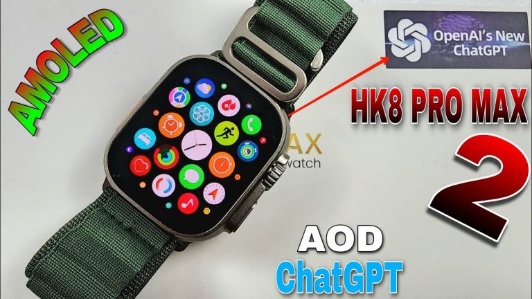 HK8 PRO MAX 2 GEN ChatGPT + AOD