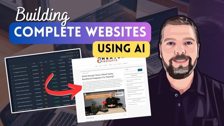 How To Build Websites Using AI & ChatGPT: Step By Step Tutorial