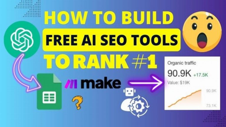 How to Build FREE AI SEO Tools with ChatGPT And Scale Fast!
