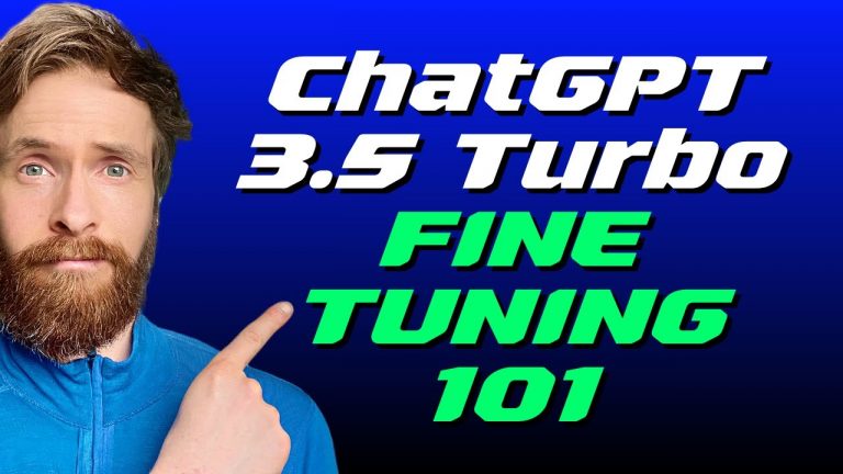 How to Fine-tune a ChatGPT 3.5 Turbo Model – Step by Step Guide