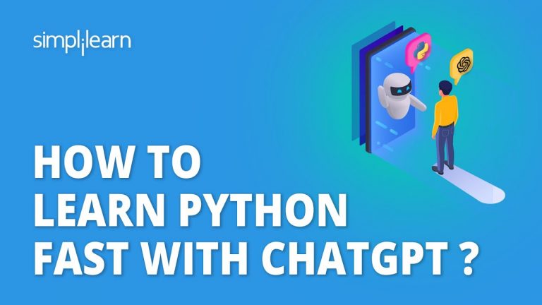 How to Learn Python Fast With ChatGPT ? | Learning Python Using ChatGPT | Learn Python | Simplilearn