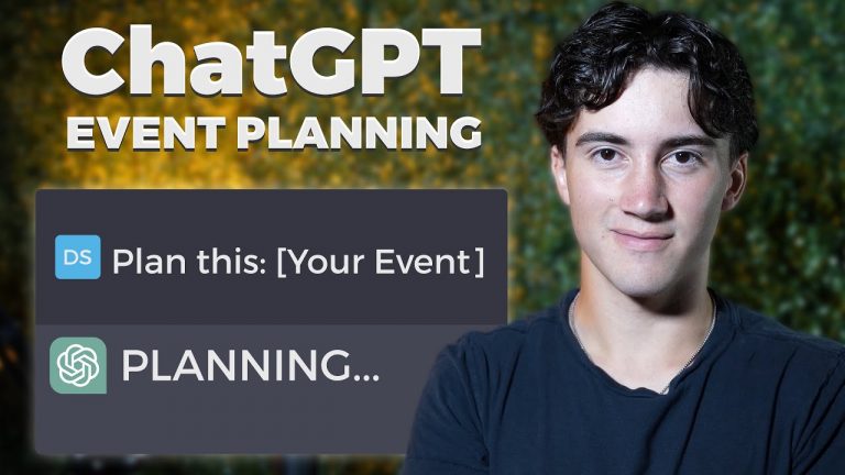 How to Quickly Plan in ChatGPT! (Prompt Included)