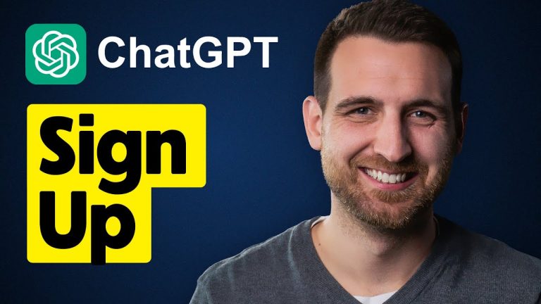 How to Sign Up for ChatGPT