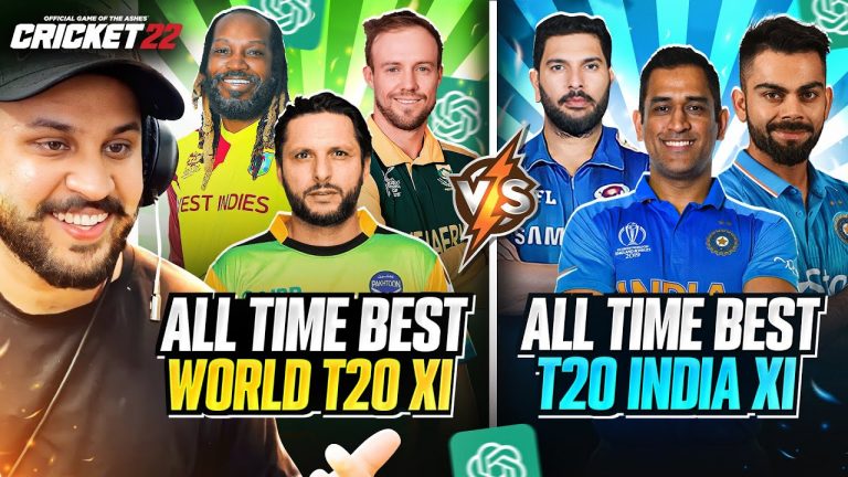 India XI World XI But ChatGPT decides the LINEUP – Cricket 22