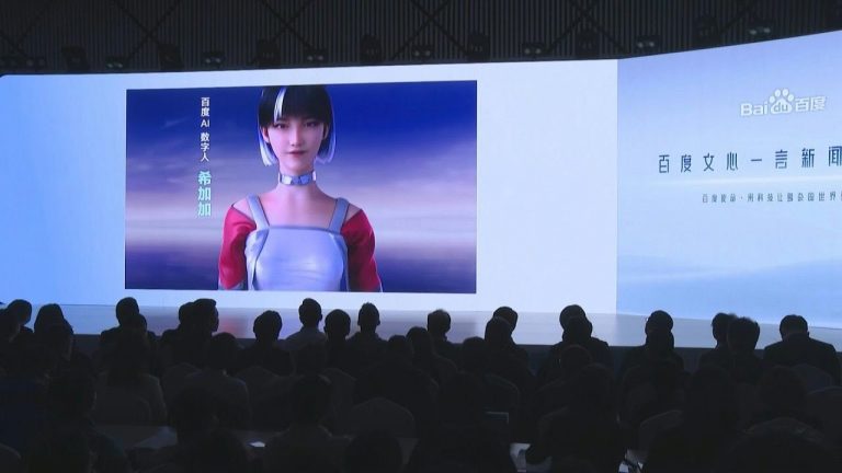 La firma china Baidu lanza su robot conversacional como rival de ChatGPT | AFP