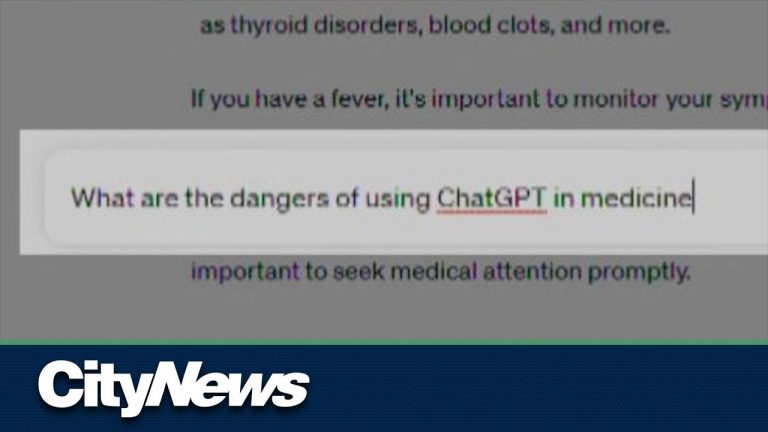 Medical experts advise caution with using ChatGPT
