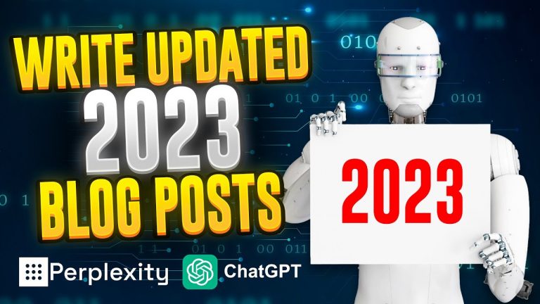 Perplexity AI & ChatGPT = Updated, Factual 2023 Blog Posts